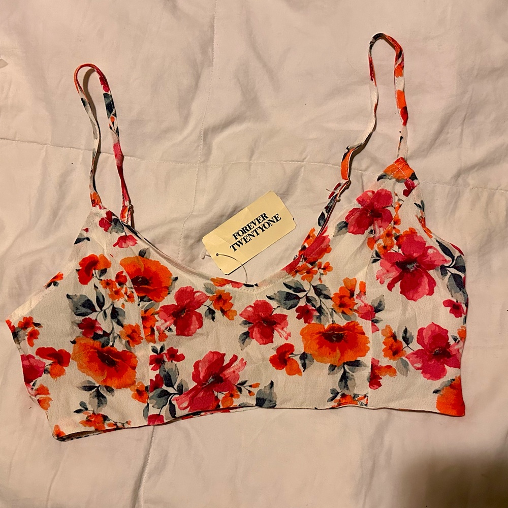 Floral Crop Top